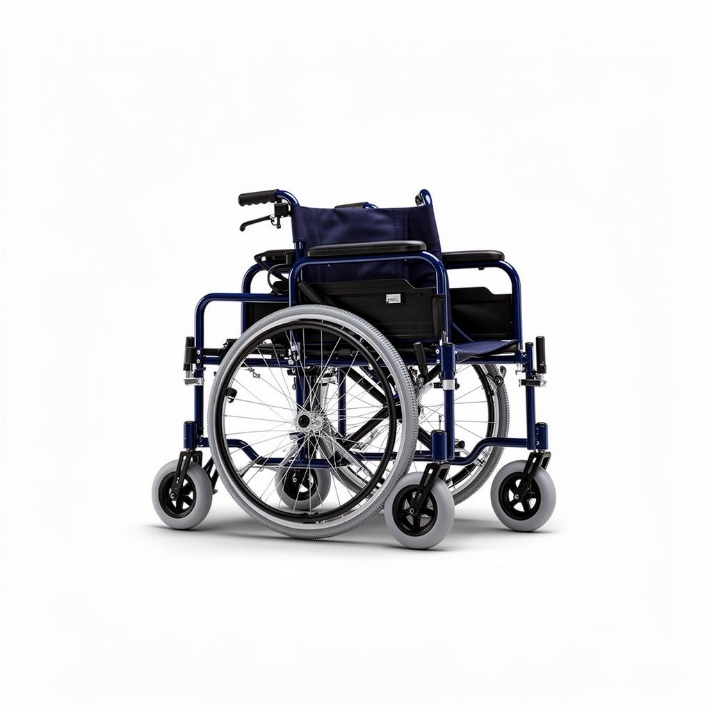 Foldable car boot wheelchair